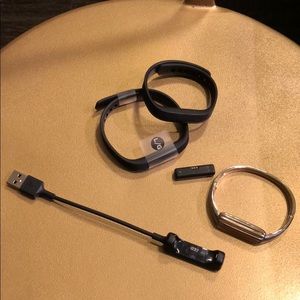 Fitbit Alta with two bands